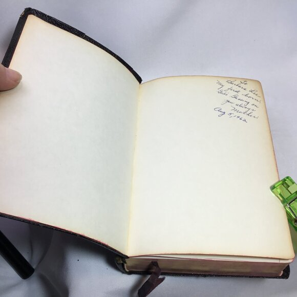 Holy Bible Pilgrim Edition Oxford Press 1952 2nd Ed. Black Leather Cover - Picture 6 of 15